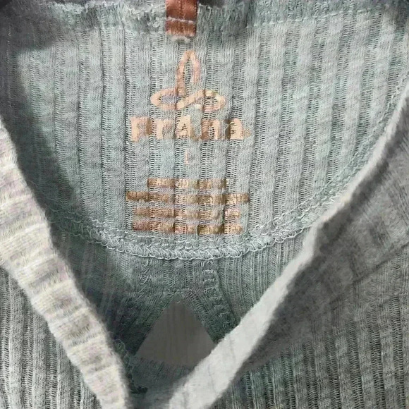 Prana Ribbed Tank Top in Light Blue - Picture 5 of 9